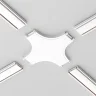 Коннектор питания X-образный Radity белый (Белый) TRA084CX-11W - фото 6