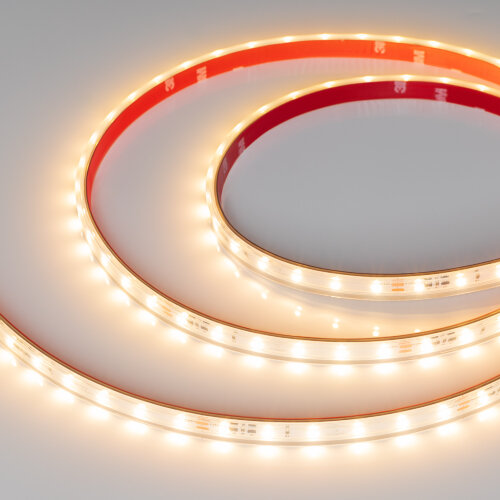 Светодиодная лента герметичная IC-PS-A60-10mm 24V Warm2700 (4.8 W/m, IP67, 2835, 10m) (Arlight, стабилизированная) - фото 1