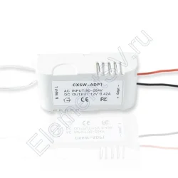 Блок питания SP-A6-12 (12VDC, 6W, 0.5A)