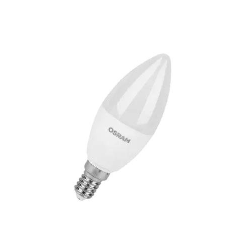 Лампа светодиодная LV 10SW/3000K (=75W) E14 | LED Value 2Y | Свеча | - OSRAM. Фото