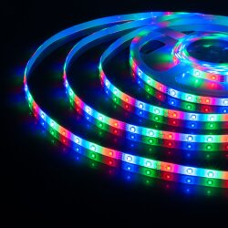 Светодиодная лента 12&amp;nbsp;В 4,8&amp;nbsp;Вт/м 60 Led/м 2835 IP65, RGB, 5 м 12V 4,8W 60Led 2835 IP65 RGB, 5м (050579)