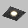 DK3021-BK Встраиваемый светильник, IP 20, 10 Вт, GU5.3, LED, черный, пластик. Фото 2