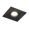 DK3021-BK Встраиваемый светильник, IP 20, 10 Вт, GU5.3, LED, черный, пластик. Фото 6