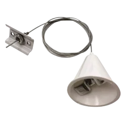 Комплект для подвесного монтажа шинопровода | Белый | - LEDVANCE ECO TRACKRAIL 1PH SUSP SET WH