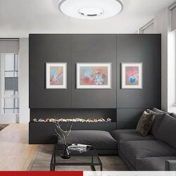 Светильник светодиодный COMFORT ORION 75Вт 230В 3000-6500K 6000Лм 500x90мм с пультом ДУ IN HOME