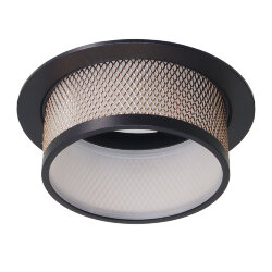 Cветильник WOLTA WDL-GX53/12BG под лампу GX53 Черный / золотой RETE