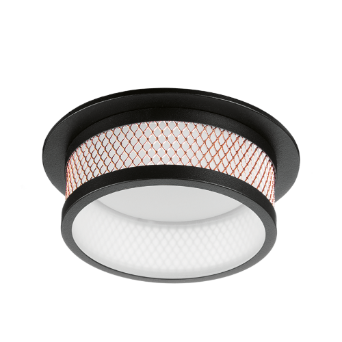 Cветильник WOLTA WDL-GX53/12BG под лампу GX53 Черный / золотой RETE - фото 1.