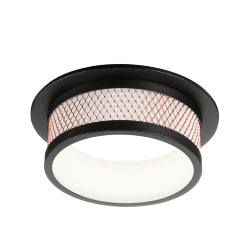 Cветильник WOLTA WDL-GX53/12BG под лампу GX53 Черный / золотой RETE