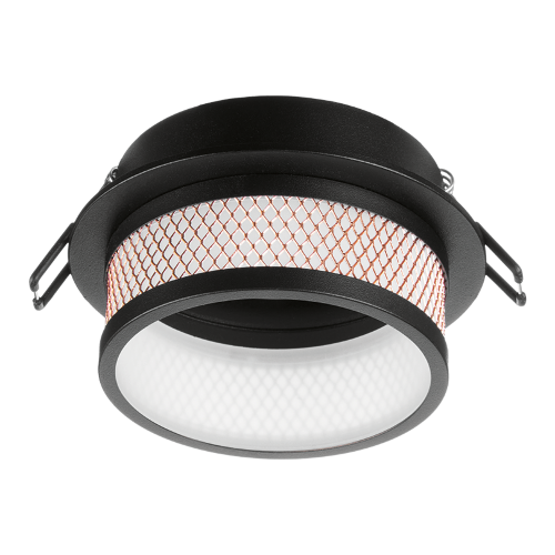 Cветильник WOLTA WDL-GX53/12BG под лампу GX53 Черный / золотой RETE - фото 4.