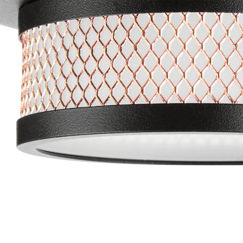 Cветильник WOLTA WDL-GX53/12BG под лампу GX53 Черный / золотой RETE - фото 5.