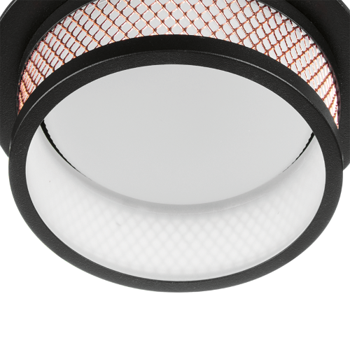 Cветильник WOLTA WDL-GX53/12BG под лампу GX53 Черный / золотой RETE - фото 6.