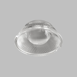 Линза ?55mm, угол рассеивания света 24° для светильников SHINE DK5743/DK2610, поликарбонат, Denkirs DK5700-D55-A24