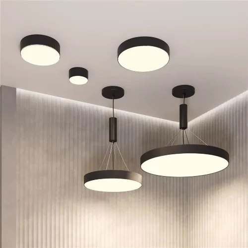 Потолочный светильник Zon 4000K 36W 120° (Черный) - фото 6