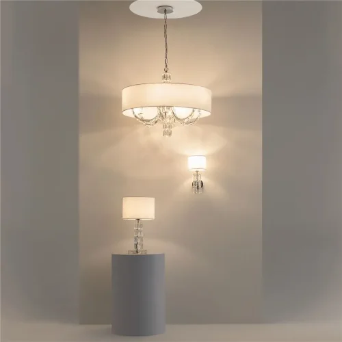 Настольный светильник Talento E27х1 40Вт (Хром) - фото 13