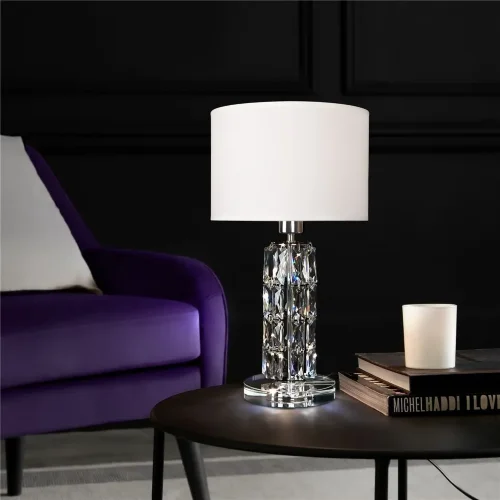 Настольный светильник Talento E27х1 40Вт (Хром) - фото 21