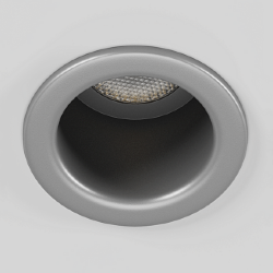 Светильник светодиодный потолочный встраиваемый , серия HIDDEN, Серебро, 3Вт, IP20, Теплый белый (3000К), DL-A004-3-SL-WW 006643