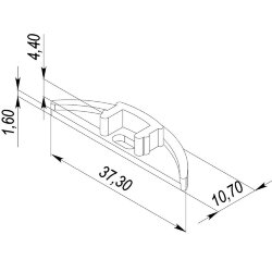 Заглушка для LC-LPP-0636 c отверстием