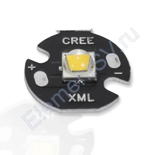 Мощный светодиод XML-L2 D151 (10W, 3V, warm white) - фото.