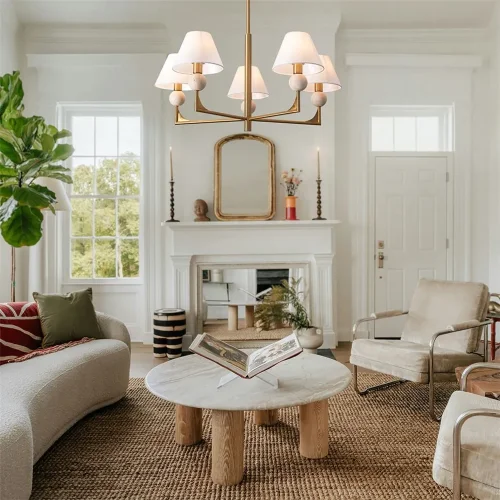 Потолочный светильник Freya FR2043CL-05BS1 (Латунь) - фото 7