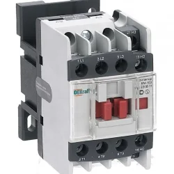 Контактор КМ-103 12А кат. 24В AC 1НО+1НЗ AC-3 DEKraft 22105DEK