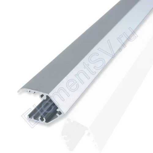 Алюминиевый профиль 557 (2000х20,5х9,14мм) - фото.