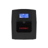 Источник бесперебойного питания ИБП Info LCD 1500В.А Schuko (3) USB + RJ45 DKC INFOLCD1500S - фото 3