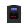 Источник бесперебойного питания ИБП Info LCD 1500В.А Schuko (3) USB + RJ45 DKC INFOLCD1500S - фото 3