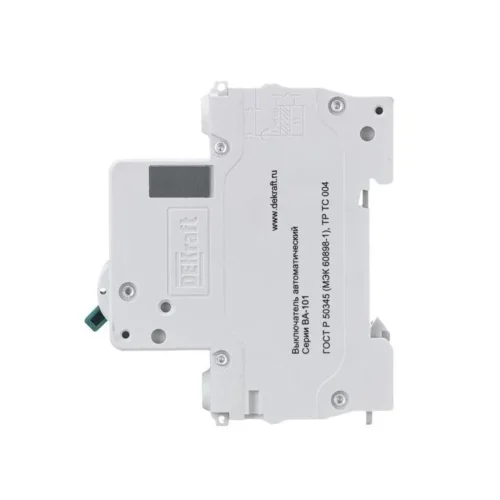 Выключатель автоматический модульный 1п C 40А 4.5кА ВА-101 DEKraft 11058DEK - фото 2