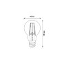 LED-A60-15W-3000K-E27-CL PLS02WH Лампа светодиодная, Форма A, прозрачная, Серия Sky, Теплый белый свет 3000K. - фото 3