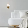 Настенный светильник (бра) Дамаск / Damask (Латунь) FR5205WL-01BS - фото 10