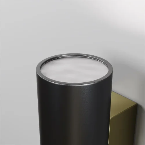 Настенный светильник (бра) Bowery GU10x2 50Вт IP 54 (Черный) - фото 12