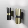 Настенный светильник (бра) Бауэри / Bowery GU10x2 50Вт IP 54 (Черный) O582WL-02B - фото 16
