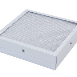 Универсальный офисный светодиодный светильник Грильято 20 Вт IP44 200x200x40 мм 3000K Призма