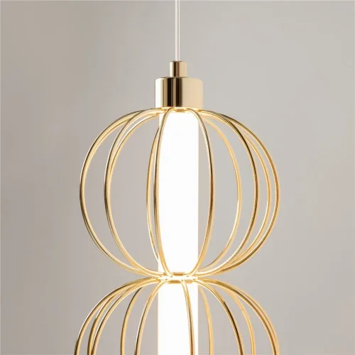 Настенный светильник (бра) Golden Cage 3000К 17Вт (Золото) - фото 9