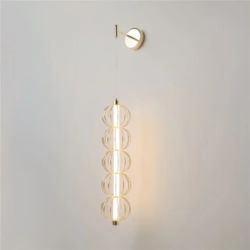 Настенный светильник (бра) Golden Cage 3000К 17Вт (Золото) - фото 10