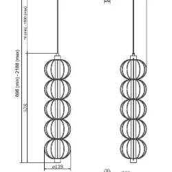 Настенный светильник (бра) Золотая клетка / Golden Cage 3000К 17Вт (Золото) MOD216WL-L10G3K