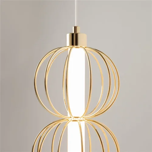 Настенный светильник (бра) Золотая клетка / Golden Cage 3000К 17Вт (Золото) MOD216WL-L10G3K - фото 7