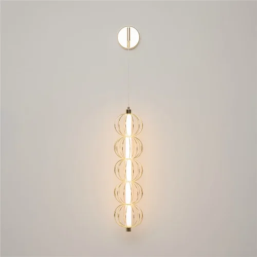 Настенный светильник (бра) Золотая клетка / Golden Cage 3000К 17Вт (Золото) MOD216WL-L10G3K - фото 11