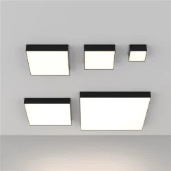 Потолочный светильник Zon 4000K 24W 120° (Черный)