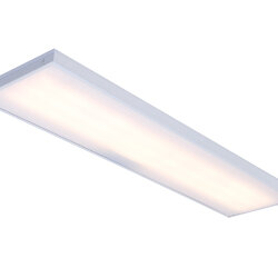 Универсальный офисный светодиодный светильник 60 Вт IP20 1195x295x40 мм 3000K Опал