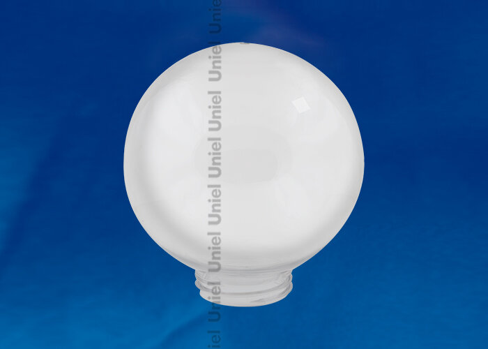 UFP-R200A OPAL Рассеиватель в форме шара для садово-парковых светильников. Диаметр - 200мм. Тип соединения с крепежным элементом - резьбовой. Материал - САН-пластик. Цвет - молочный.TM Uniel - фото