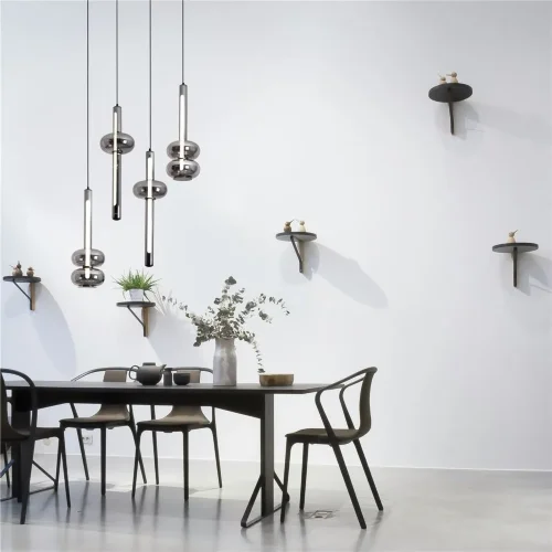 Подвесной светильник Freya FR6187PL-L9SM1 (Черный) - фото 7