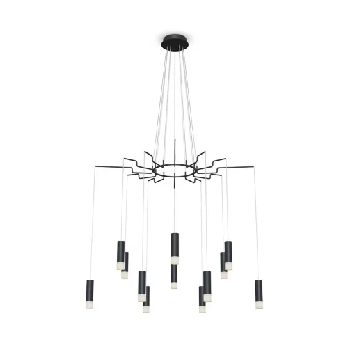 Подвесной светильник Davida G9х12 (Черный) - фото