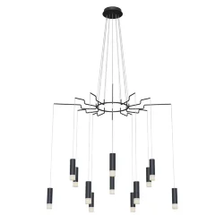 Подвесной светильник Davida G9х12 (Черный)