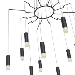 Подвесной светильник Davida G9х12 (Черный)