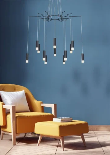 Подвесной светильник Davida G9х12 (Черный) - фото 5