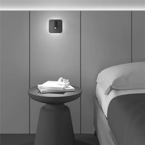 Настенный светильник (бра) Ios 176 3000К 9Вт IP 20 (Черный) - фото 4