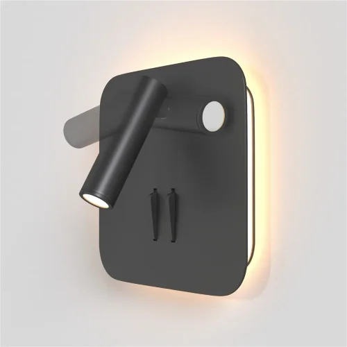 Настенный светильник (бра) Иос 176 / Ios 176 3000К 9Вт (Черный) C175-WL-01-6W-B - фото 5