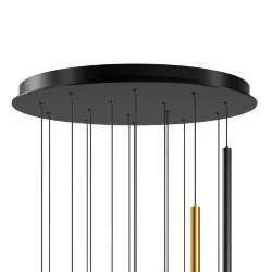 Подвесной светильник Bubble dream 3000К 51Вт (Черный и Латунь)