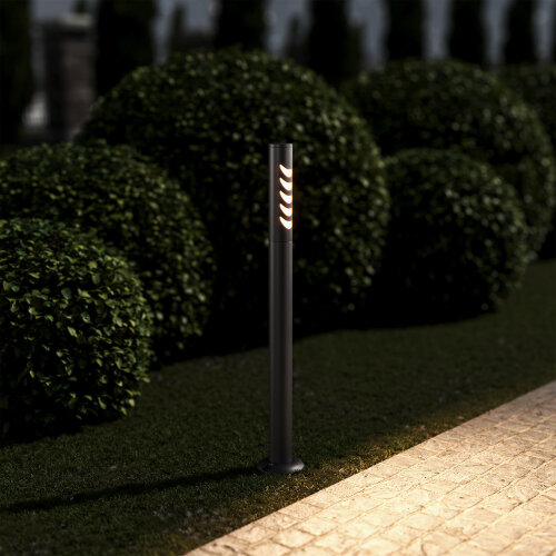 Светильник садово-парковый Smile 6w 3000K черный - Фото 2